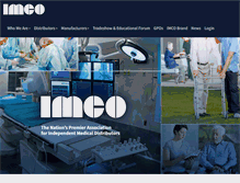 Tablet Screenshot of imcoinc.com